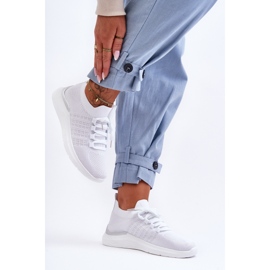 PG1 Pantofi sport clasici de damă, alb nichel 2