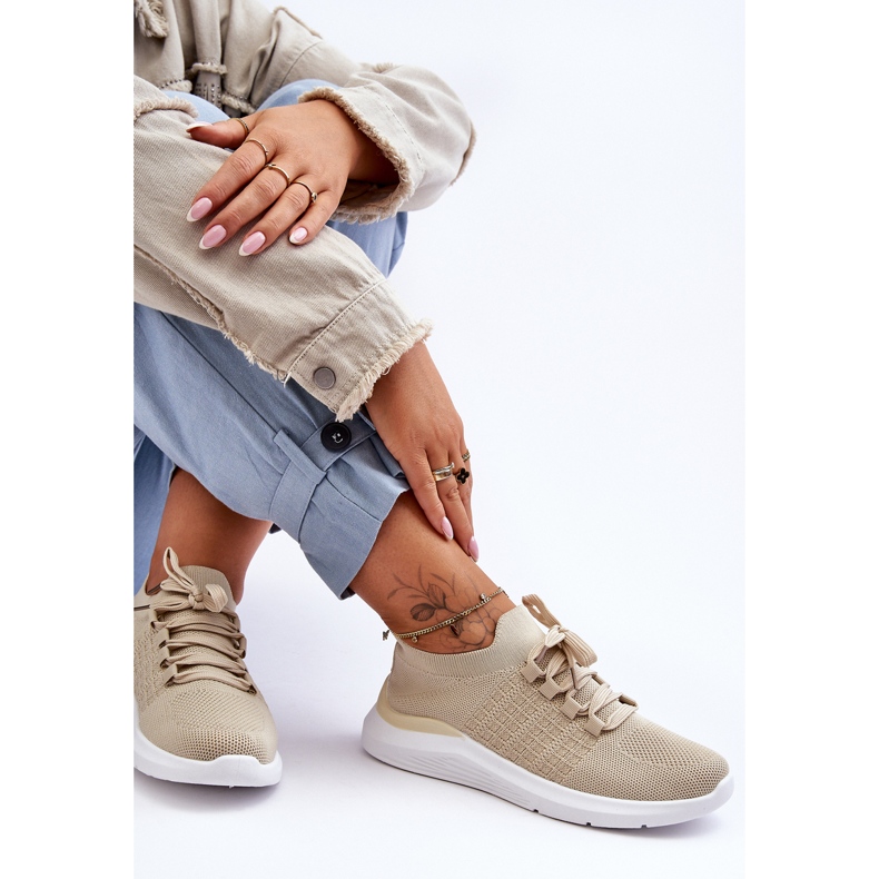 PG1 Pantofi sport clasici pentru femei Bej Nickilla 1