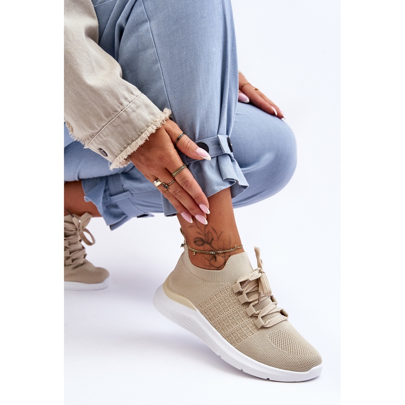 PG1 Pantofi sport clasici pentru femei Bej Nickilla 2