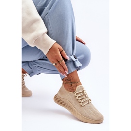 PG1 Pantofi de damă din material textil, bej Venett 1 PG1 Pantofi de damă din material textil, bej Venett 1