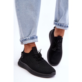 PG1 Pantofi de sport cu slip-on din material textil Zauna, negri negru 1