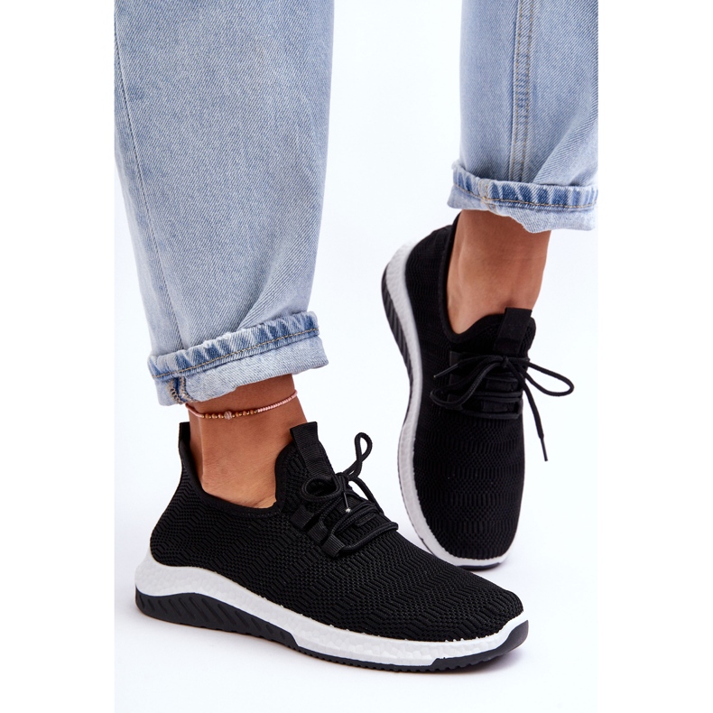 PG1 Pantofi clasici din stofă cu slip-on Negru Gusto 1