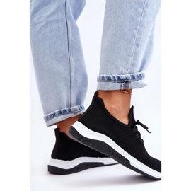 PG1 Pantofi clasici din stofă cu slip-on Negru Gusto 2