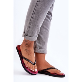 Slapi clasice 4F 4FSS23FFLIF060-90S Negru și roz 1
