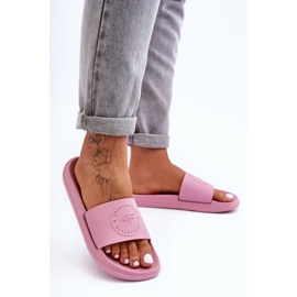 Papuci sport pentru femei 4F 4FSS23FFLIF069-56S Roz 1 Papuci sport pentru femei 4F 4FSS23FFLIF069-56S Roz 1