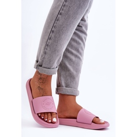 Papuci sport pentru femei 4F 4FSS23FFLIF069-56S Roz 2 Papuci sport pentru femei 4F 4FSS23FFLIF069-56S Roz 2