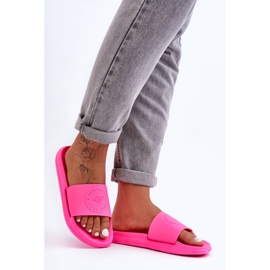 Papuci sport pentru femei 4F 4FSS23FFLIF069-53S Fuchsia roz 1 Papuci sport pentru femei 4F 4FSS23FFLIF069-53S Fuchsia roz 1