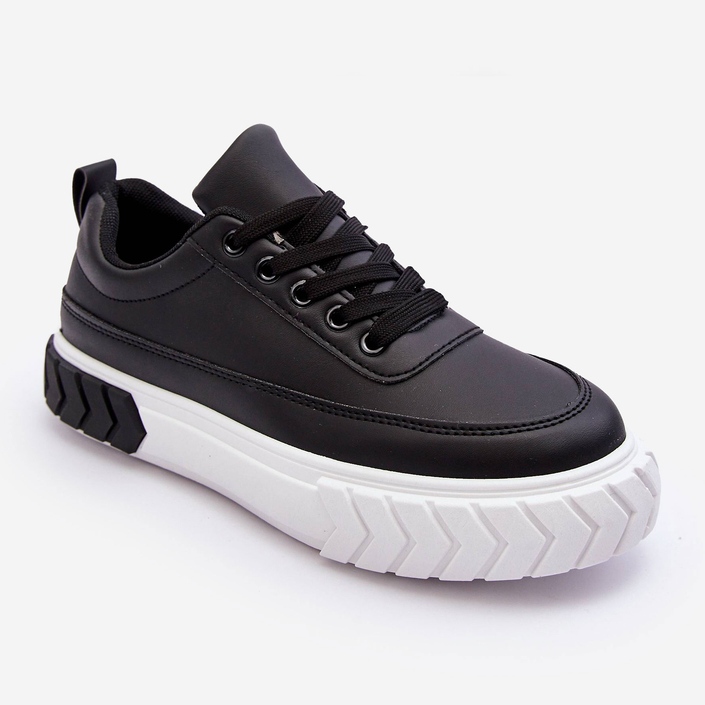 PG1 Pantofi clasici cu platformă Nannzie alb-negru 1