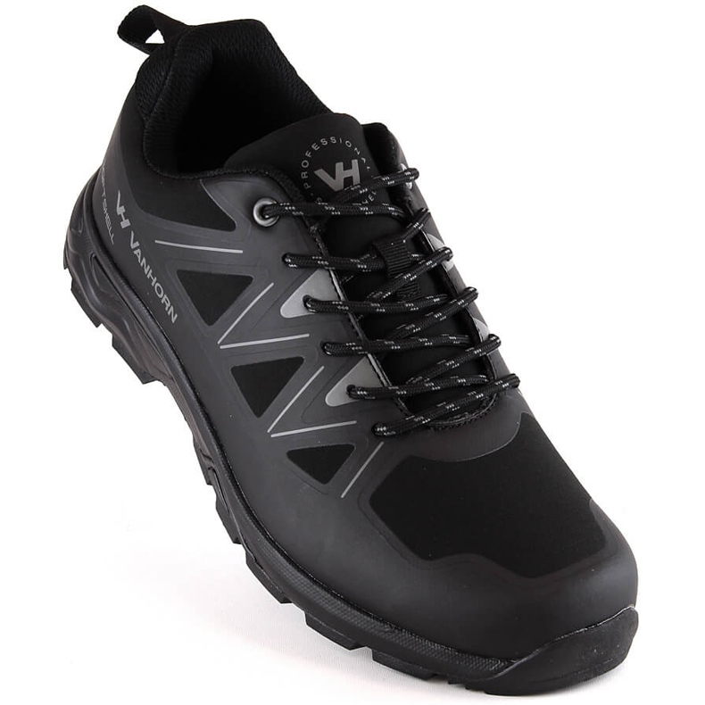 Potocki Pantofi de trekking sport softshell Vanhorn negri negru 2