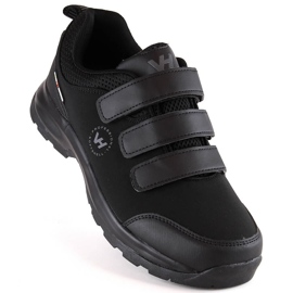 Potocki Pantofi sport trekking softshell cu velcro Vanhorn negru 1