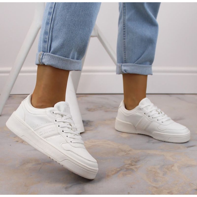 Pantofi sport Big Star W INT1896B alb 2