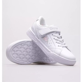 Pantofi Kappa Beatty K Jr 261041K-1017 alb 1 Pantofi Kappa Beatty K Jr 261041K-1017 alb 1