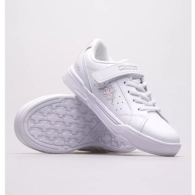 Pantofi Kappa Beatty K Jr 261041K-1017 alb 1 Pantofi Kappa Beatty K Jr 261041K-1017 alb 1