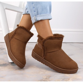 Cizme de zapada pentru femei mukluki maro Big Star KK274620 1