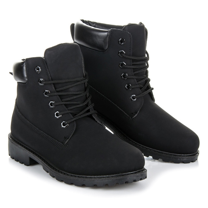 Seastar Black Trappers pentru femei negru 1 Seastar Black Trappers pentru femei negru 1