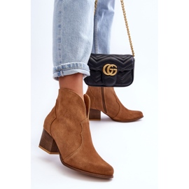 Lewski Shoes Cizme de cowboy din piele intoarsa Lewski EV28 maro 2 Lewski Shoes Cizme de cowboy din piele intoarsa Lewski EV28 maro 2