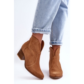 Lewski Shoes Cizme de cowboy din piele intoarsa Lewski EV28 maro 1 Lewski Shoes Cizme de cowboy din piele intoarsa Lewski EV28 maro 1