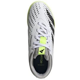 Pantofi de fotbal Adidas Predator Accuracy.4 In Jr IE9440 alb alb 3