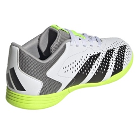 Pantofi de fotbal Adidas Predator Accuracy.4 In Jr IE9440 alb alb 4