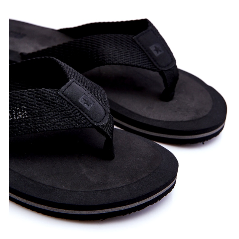 Flip Flops pentru bărbați Big Star LL174618 Negru 2