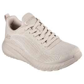 Pantofi Skechers Memory Foam Bobs Squad Chaos W 117209 Nud bej 1