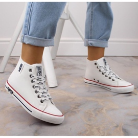 Tenisi izolați Big Star W INT1898A albi 2 Tenisi izolați Big Star W INT1898A albi 2