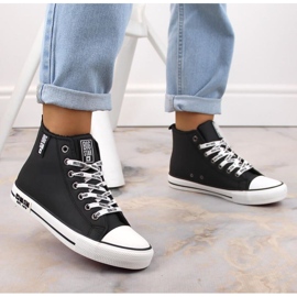 Tenisi izolați Big Star W INT1898B negri negru 2