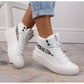 Pantofi sport izolați Big Star W INT1901A alb 1