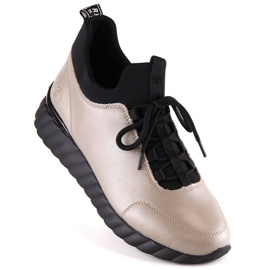 Pantofi din piele bej Rieker Remonte W RKR611A 1