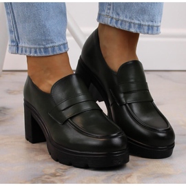 Pantofi de damă pe post verde Potocki 12154 3