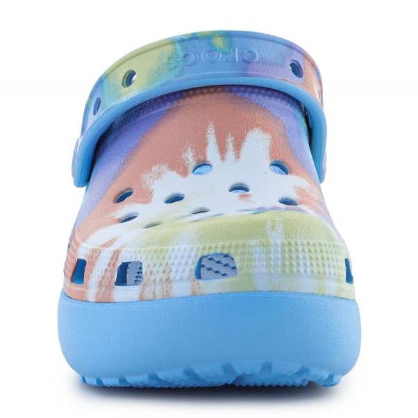 Crocs Classic Tie Dye Cutie Clog K Jr 208083-4KT albastru 1