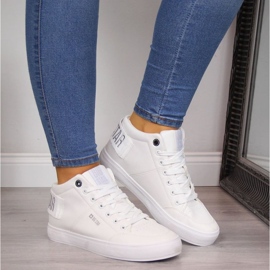 Pantofi Big Star W EE274352 INT1226A alb 2