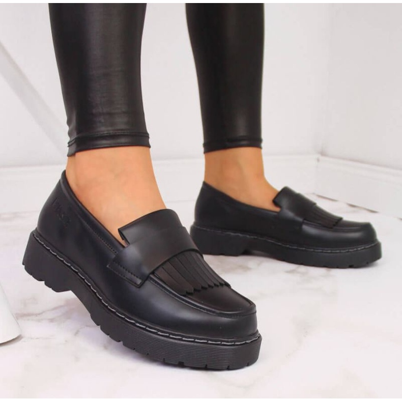 Pantofi Big Star W II274100 INT1566 negru 2