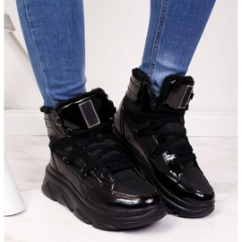 Cizme de zapada Big Star W II274311 INT1613A negru 2
