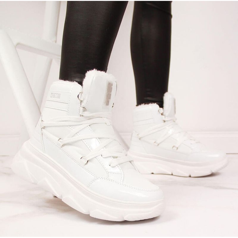 Cizme de zapada Big Star W II274463 INT1613B alb 2