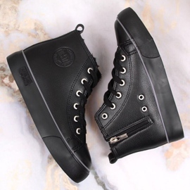 Pantofi Big Star Jr. KK374228 INT1761B negru 1