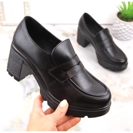 Pantofi de damă pe post negru Potocki 12154 4