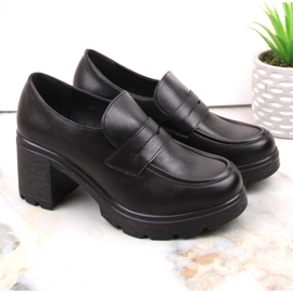 Pantofi de damă pe post negru Potocki 12154 5