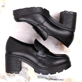 Pantofi de damă pe post negru Potocki 12154 6