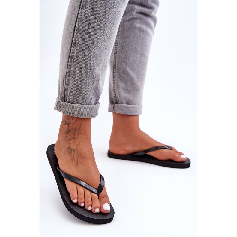 Slapi de damă 4F 4FSS23FFLIF064-21S Negru 1