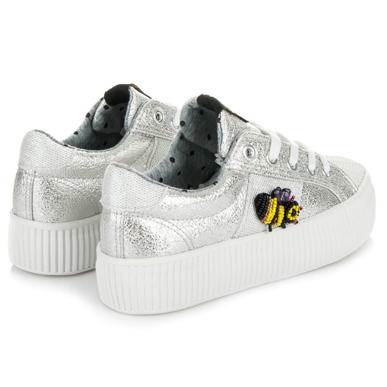 Kylie Târâtoare de argint gri 1