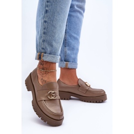 Laura Messi Pantofi Dama Piele Cu Decoratie Bej Inchis Rosefalls 1 Laura Messi Pantofi Dama Piele Cu Decoratie Bej Inchis Rosefalls 1