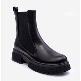 FD1 Cizme clasice din piele Jodhpur Negru Isminna 2 FD1 Cizme clasice din piele Jodhpur Negru Isminna 2