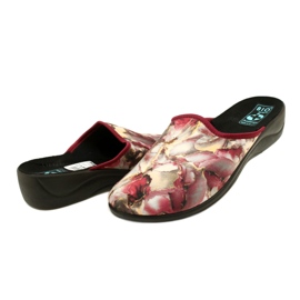 Papuci de damă 3D Adanex 28022 marmorat multicolor 5