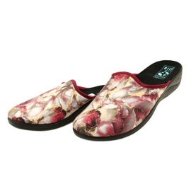Papuci de damă 3D Adanex 28022 marmorat multicolor 3