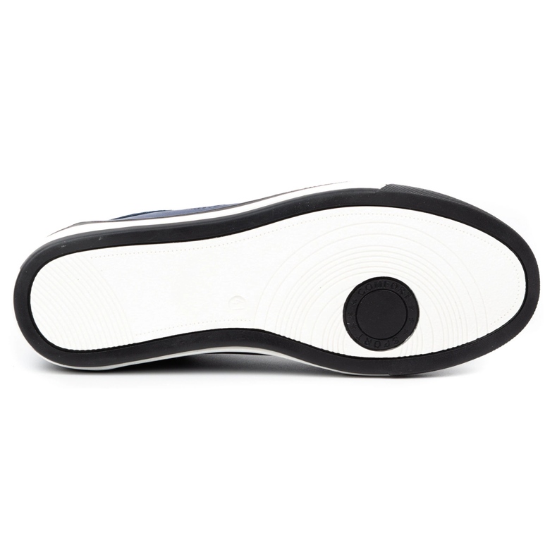 Polbut Pantofi casual barbati din piele 2121/2 bleumarin albastru 1