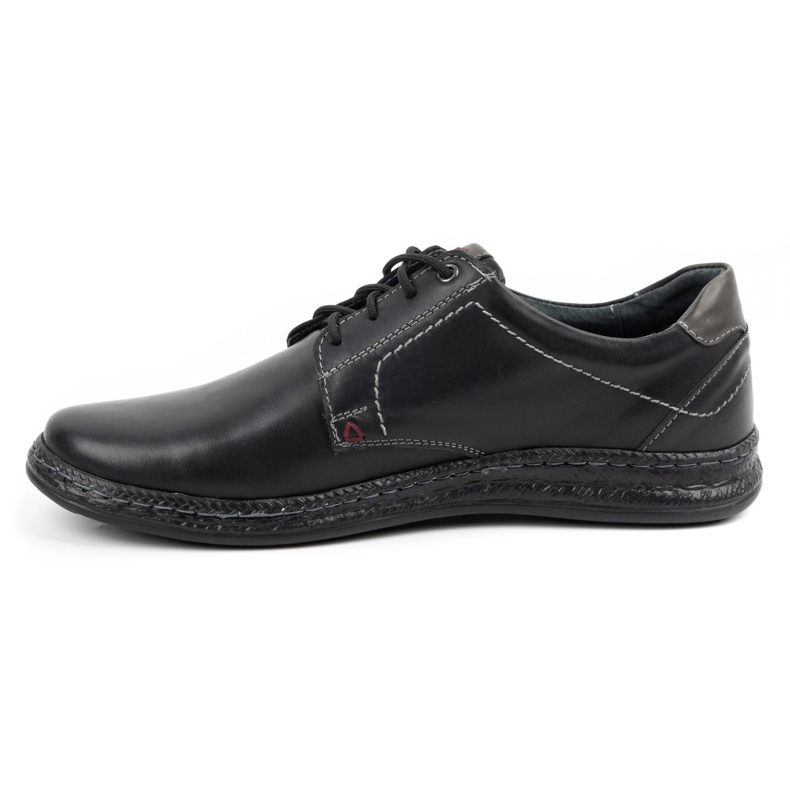 Olivier Pantofi casual barbati din piele 930MA negru 1