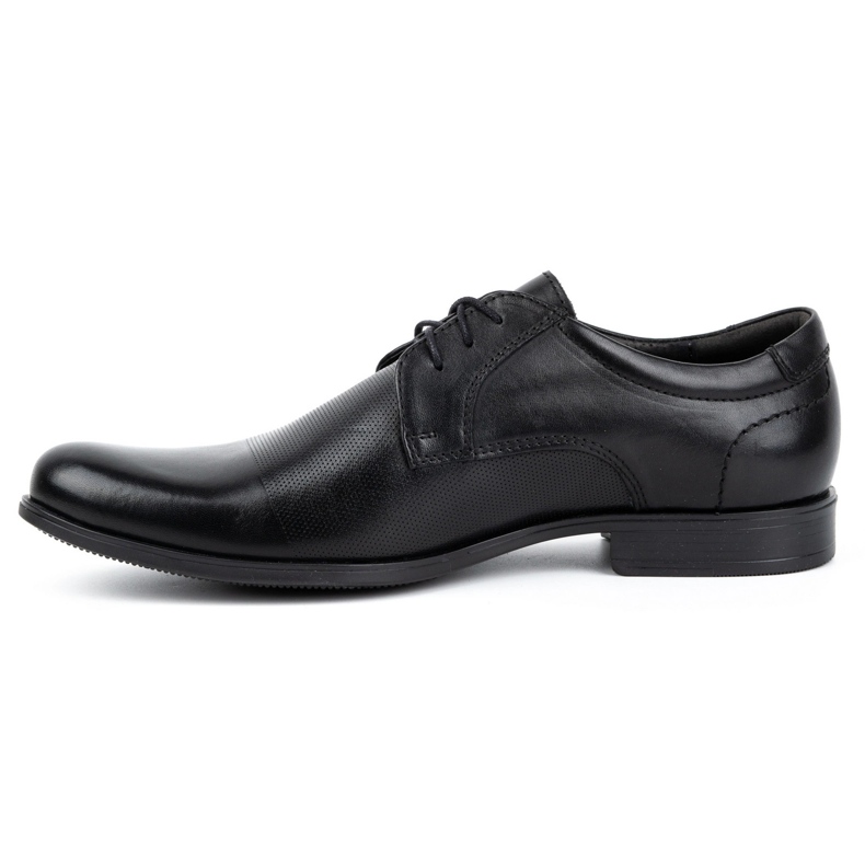 Kampol Pantofi barbati eleganti din piele 344KAM negri negru 1 Kampol Pantofi barbati eleganti din piele 344KAM negri negru 1