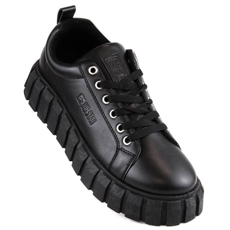 Pantofi cu platformă Big Star W INT1919 negri negru 1