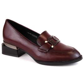 Pantofi plati Vinceza W JAN233B visiniu violet 1